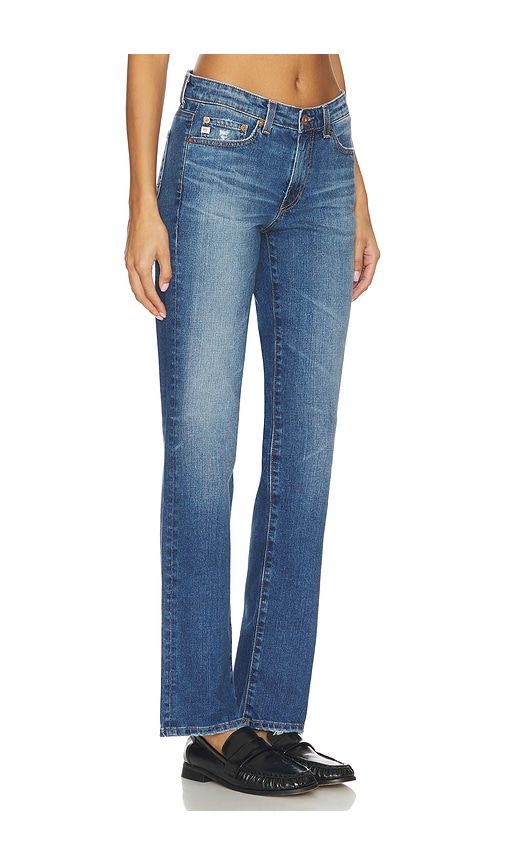 Sandra Straight Jeans in Blue. - size 26 (also in 28, 31) - AG Jeans - Modalova