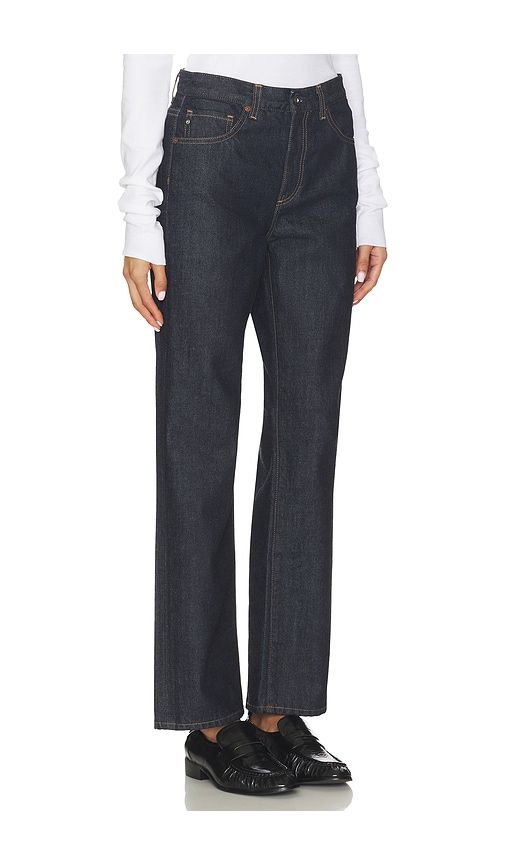 Brinley Straight Jeans in Navy Blue. - size 23 (also in 27, 31) - AG Jeans - Modalova