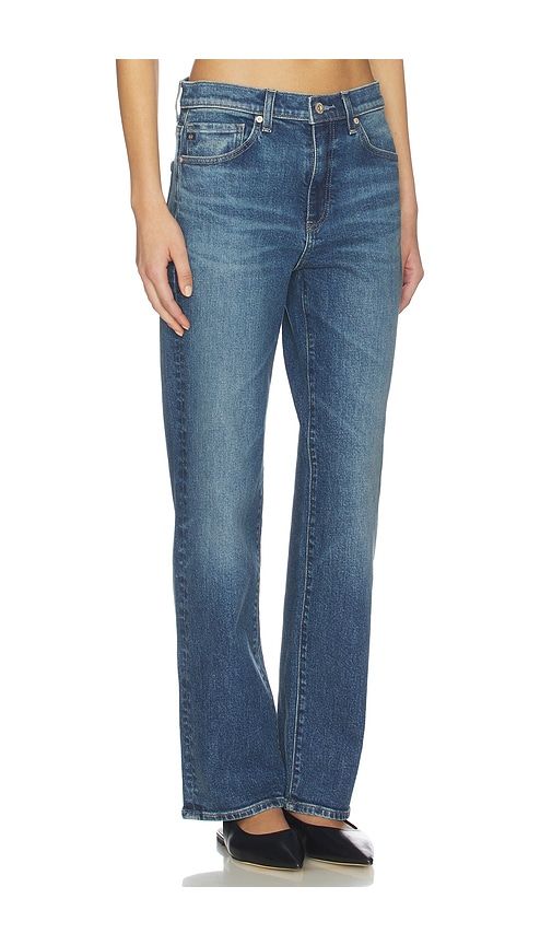 Brinley Straight Jeans in Blue. - size 25 (also in 28, 33) - AG Jeans - Modalova