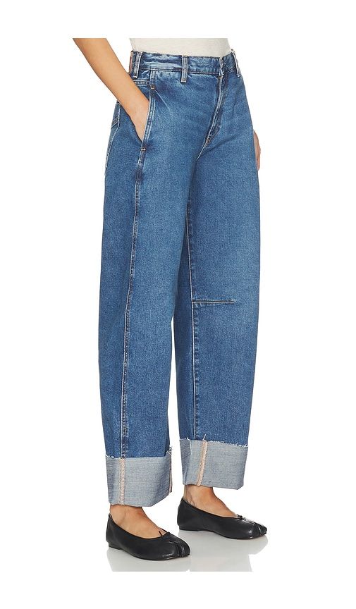 Mercer Barrel Jeans in Blue. - size 24 (also in 26, 32) - AG Jeans - Modalova