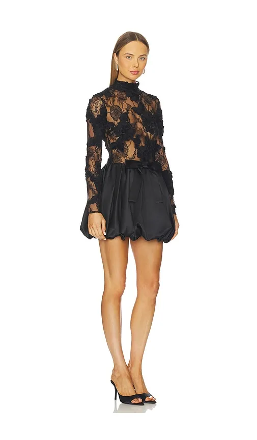Jette Cocktail Dress Lace And Bubble Skirt in . - size 0 (also in 10, 2, 4, 6) - AKNVAS - Modalova