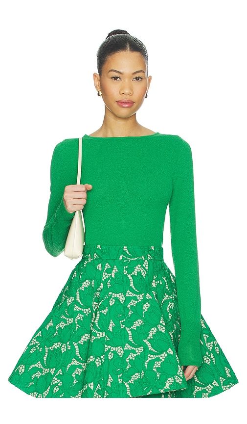 Lily Lace Up Knit Top in . - size S (also in XS) - AKNVAS - Modalova