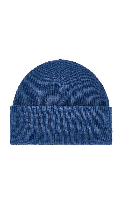 Simple Fit Beanie in Blue - Autumn Headwear - Modalova