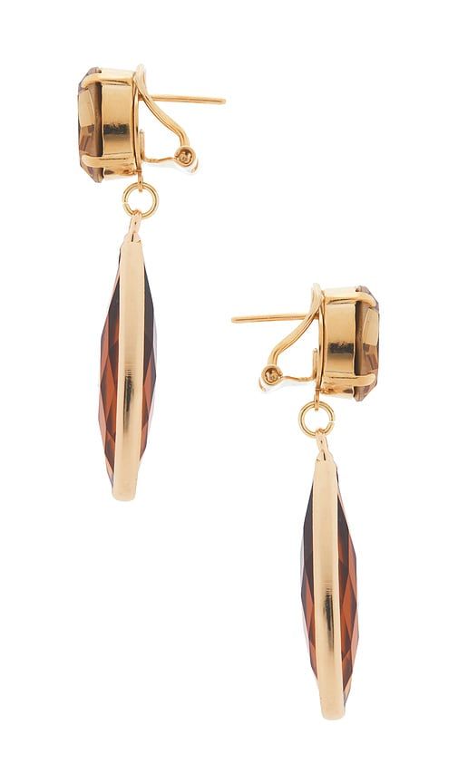 Drop Earrings in Cognac,Metallic - Anton Heunis - Modalova