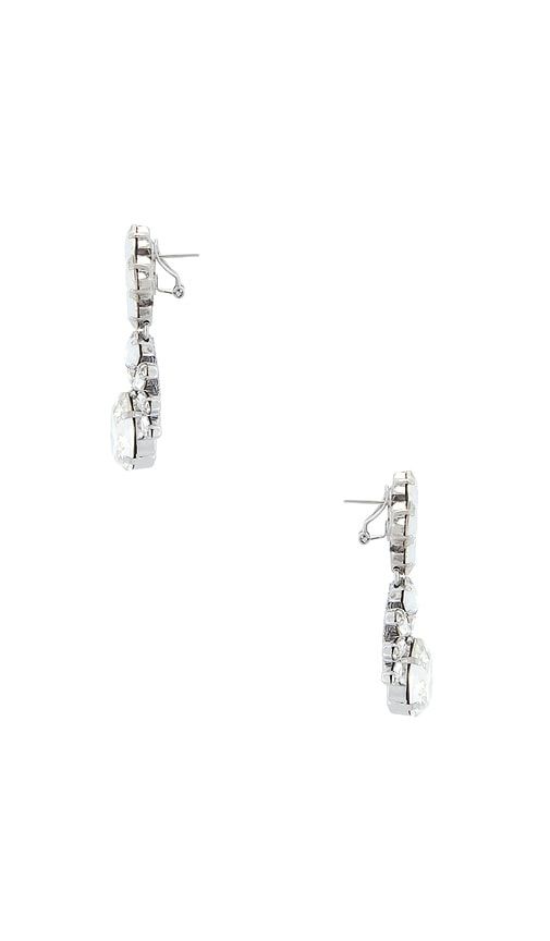 Omega Clasp Pixel & Drop Pendant Earrings in Metallic - Anton Heunis - Modalova