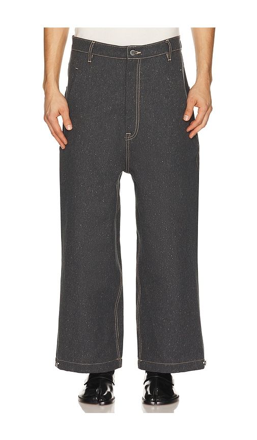 Diptych Japanese Denim Straight Leg Pant in Blue. - size 30 (also in 32, 34, 36) - Art Community - Modalova