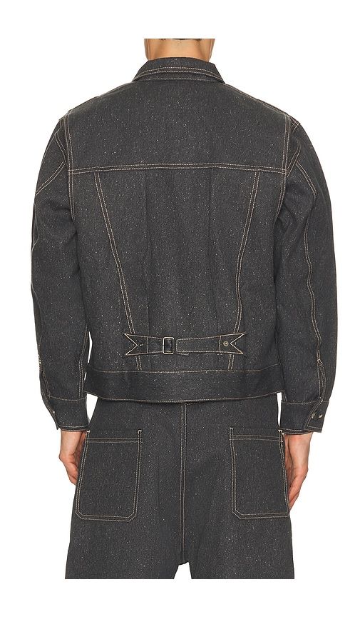 Motif Japanese Denim Jacket in Denim-Dark. - size L (also in M, S, XL/1X) - Art Community - Modalova