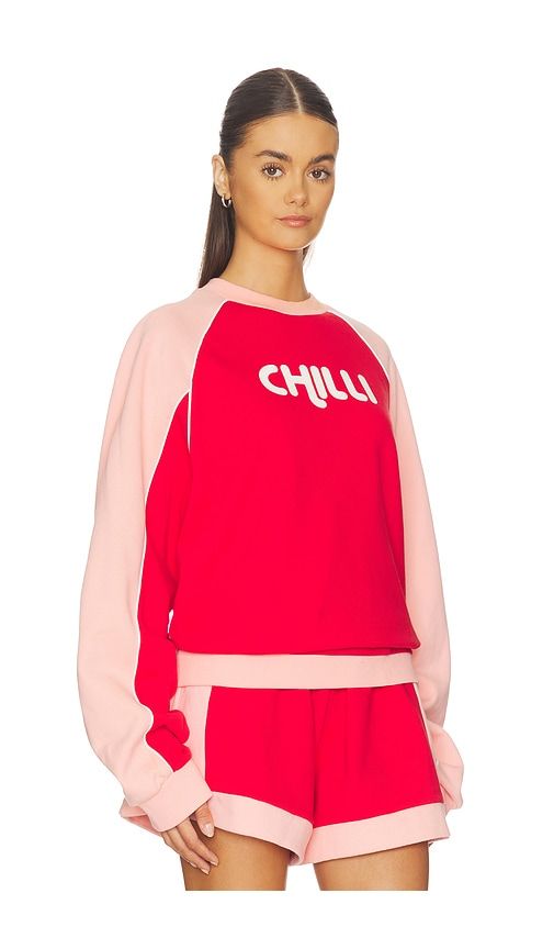 Chilli Sweatshirt in Red. - size L (also in M, S, XS) - Araminta James - Modalova
