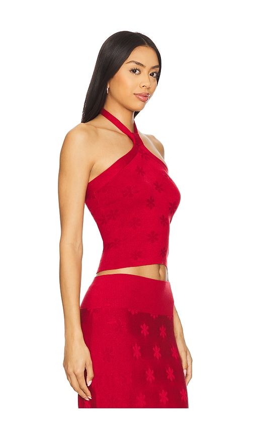 Lorena Halter Top in Red. - size L (also in M, S, XS) - ASTA RESORT - Modalova