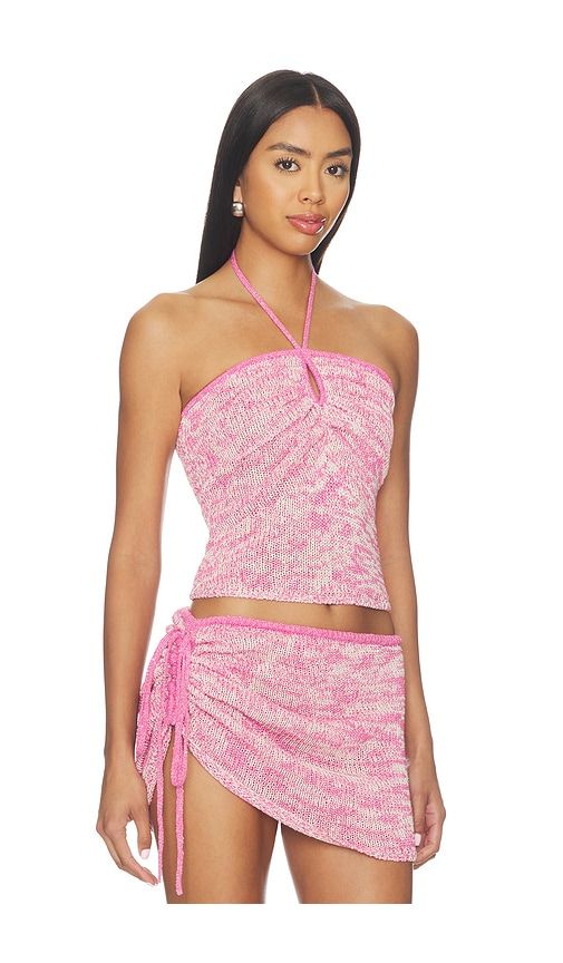 Olivia Halter Top in Pink. - size L (also in M, S, XL, XS, XXS) - ASTA RESORT - Modalova