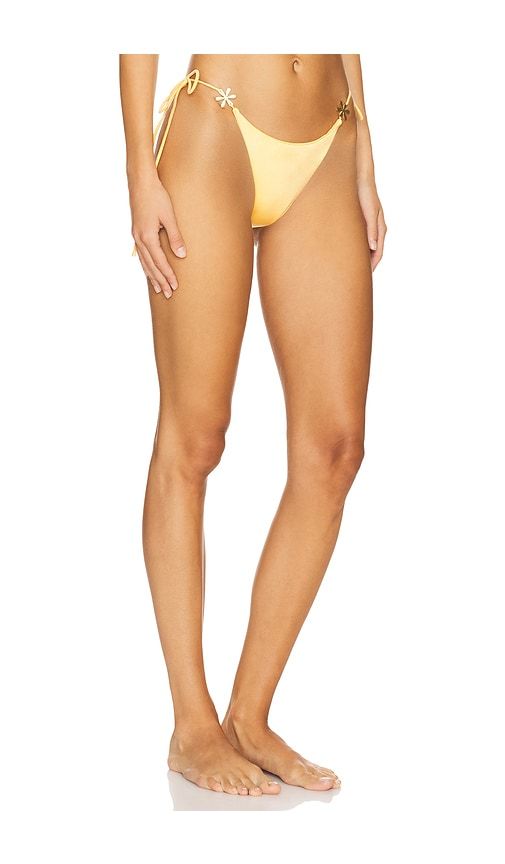 Juliana Bikini Bottom in Yellow. - size L (also in XL) - ASTA RESORT - Modalova