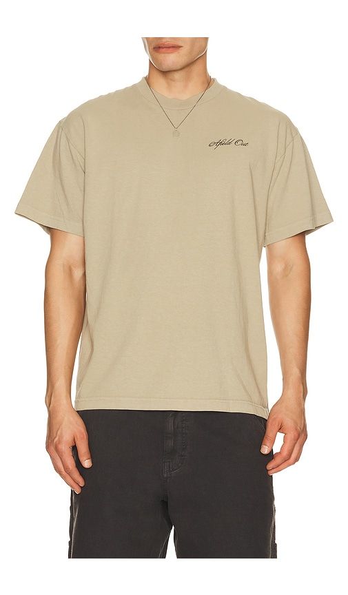 Fear T-Shirt in Beige. - size L (also in M, XL/1X) - Afield Out - Modalova