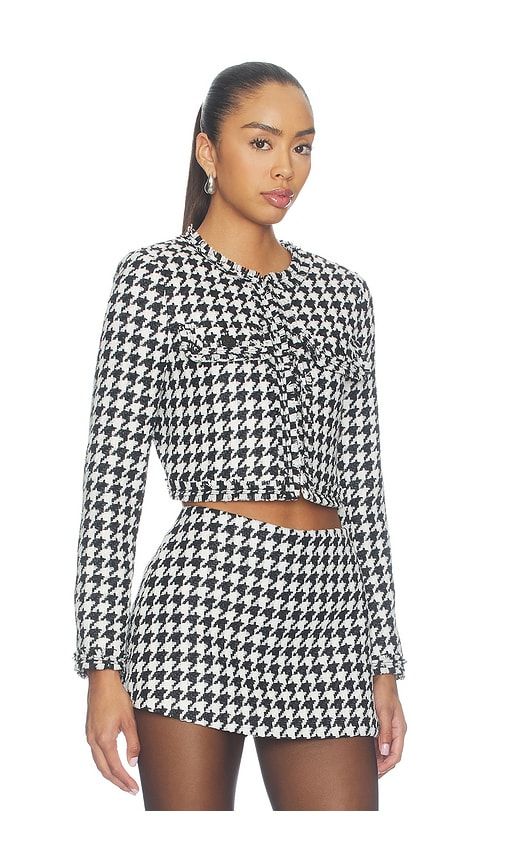 Dumont Boxy Jacket in & White. - size 10 (also in 2, 4, 6, 8) - Alice + Olivia - Modalova