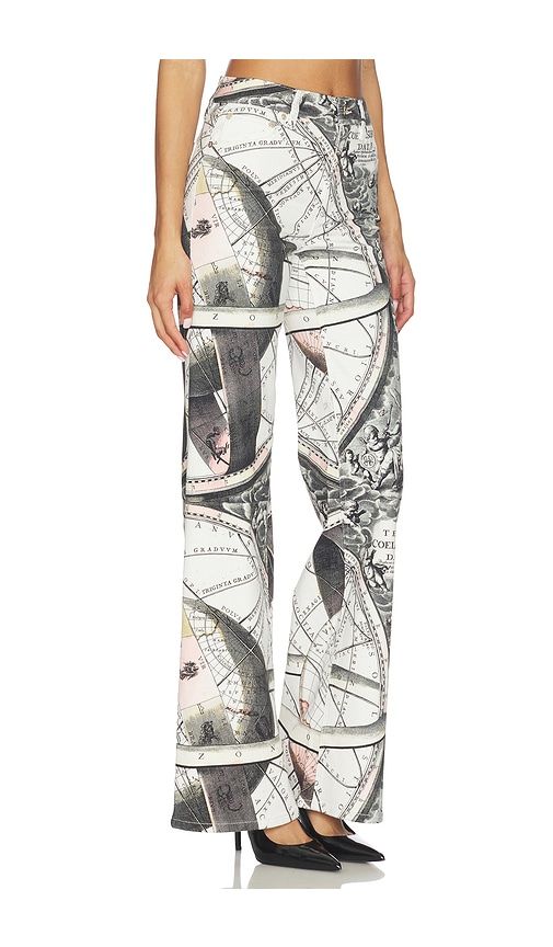 Chic Full Length Jean in Black,White. - size 26 (also in 27) - Alice + Olivia - Modalova