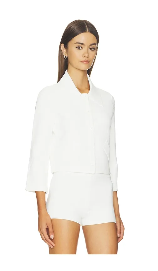 Ila Jacket in Ivory. - size L (also in M, S, XL, XS) - Alice + Olivia - Modalova
