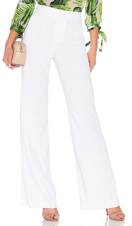 Dylan High Waisted Fitted Pant in . - size 10 (also in 6) - Alice + Olivia - Modalova