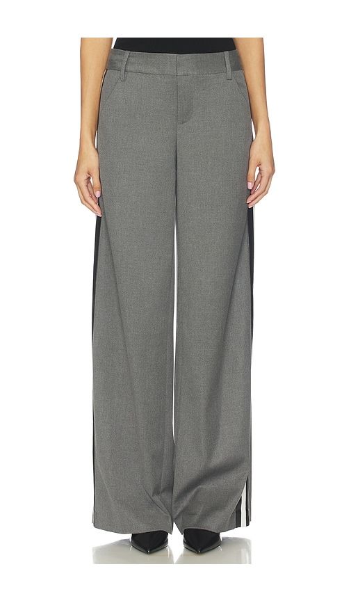 Stu Ultra Baggy Pant in Grey. - size 8 (also in 10) - Alice + Olivia - Modalova