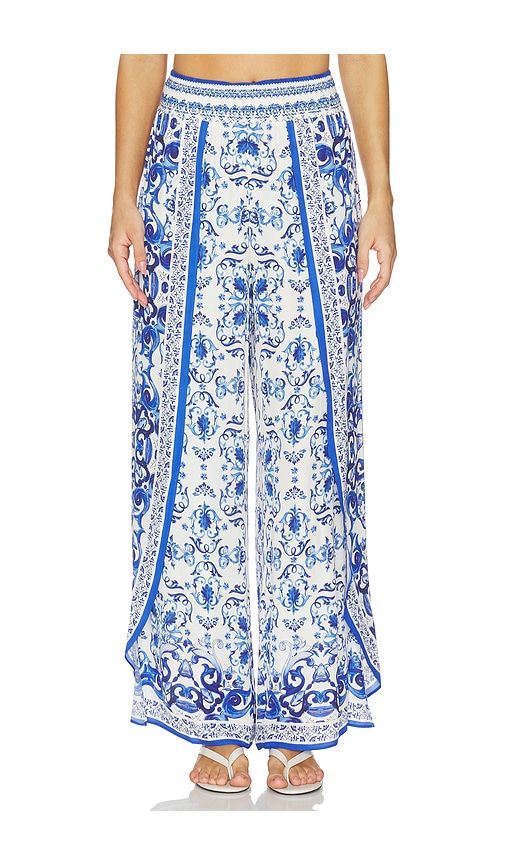 Larissa Pant in Blue. - size S (also in XL, XS) - Alice + Olivia - Modalova