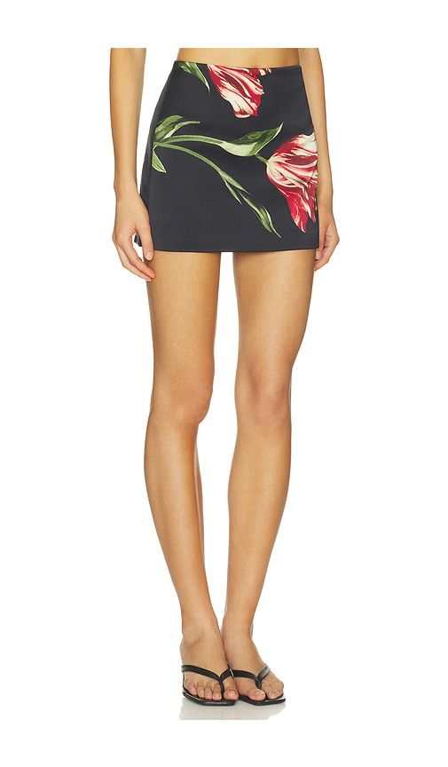 Rubi Micro Skirt in Black. - size 0 (also in 2, 4, 6, 8) - Alice + Olivia - Modalova