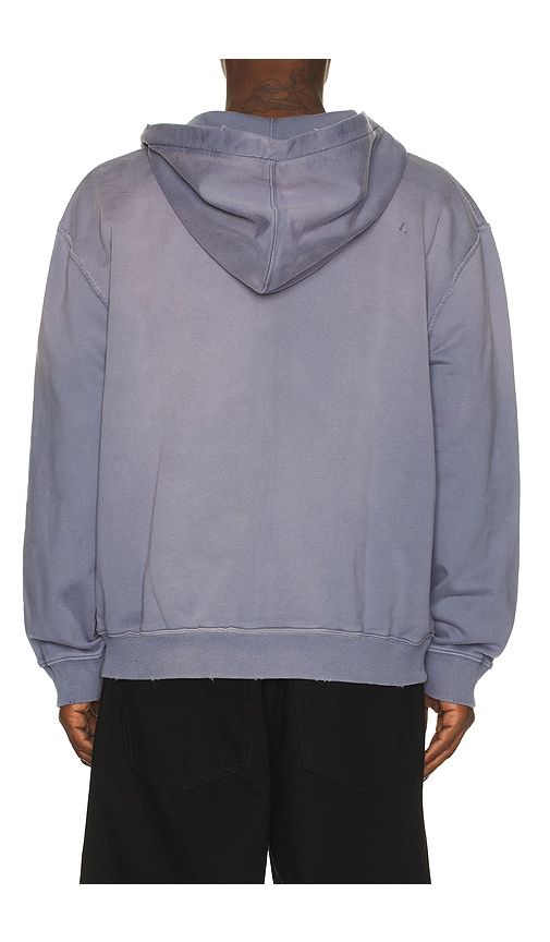 Aeterna Zip Through Sweater in Blue. - size L (also in M) - ALLSAINTS - Modalova