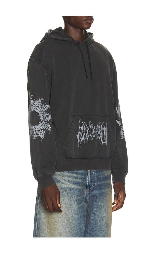Helvette Oth Hoodie in Black. - size L (also in M, S, XL/1X) - ALLSAINTS - Modalova
