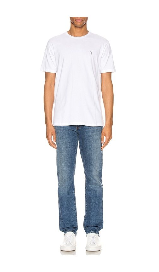 Brace Tonic Crew Tee in White. - size L (also in M, S, XL) - ALLSAINTS - Modalova
