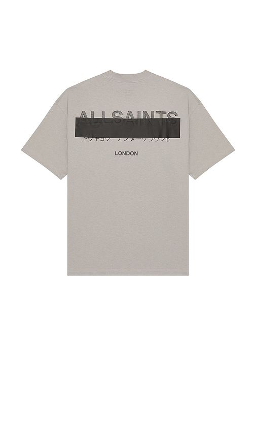 Redact Tee in Grey. - size L (also in M, S, XL/1X) - ALLSAINTS - Modalova