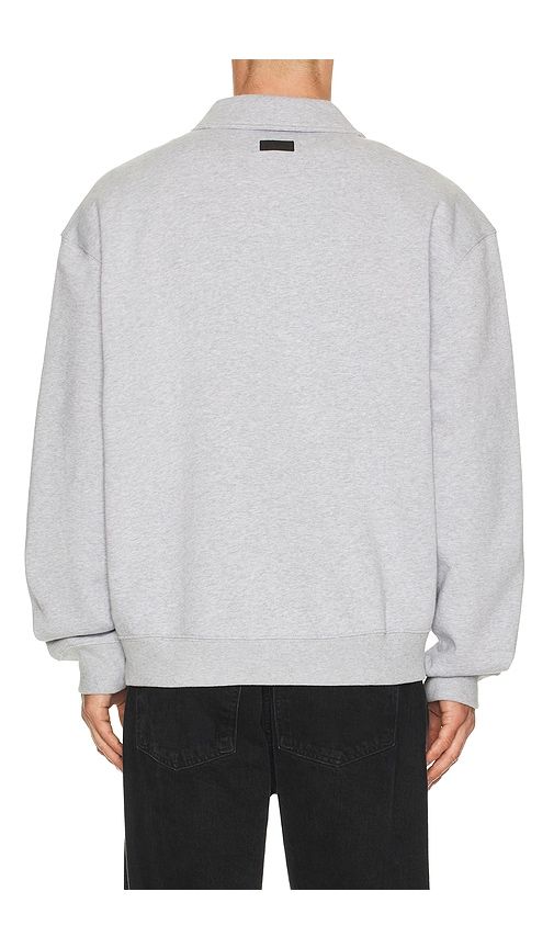 Milo Sweatshirt Polo in Grey. - size L (also in S) - ALLSAINTS - Modalova