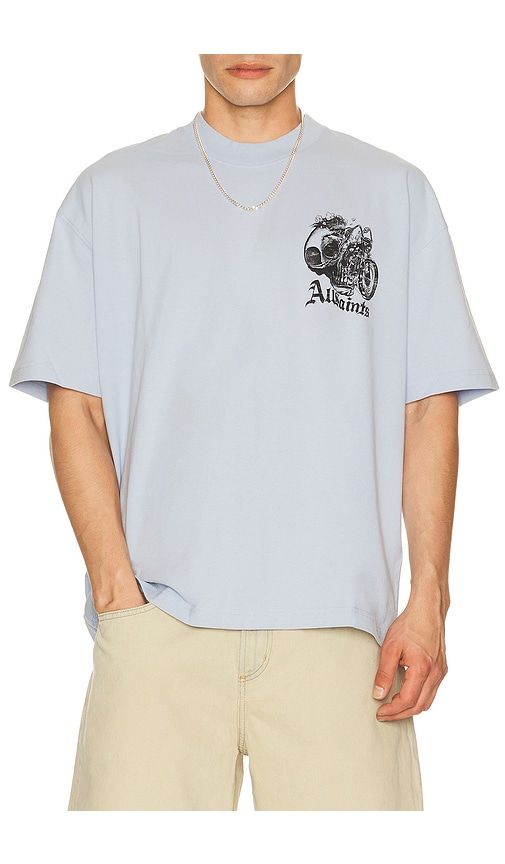 Panhead Crew Tee in Blue. - size S (also in XL/1X) - ALLSAINTS - Modalova