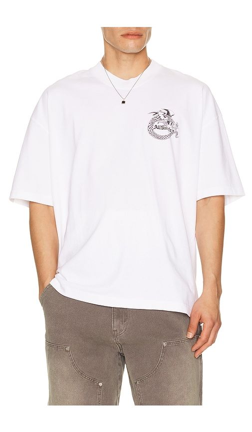 Terra Crew Tee in White. - size L (also in M, S, XL/1X) - ALLSAINTS - Modalova