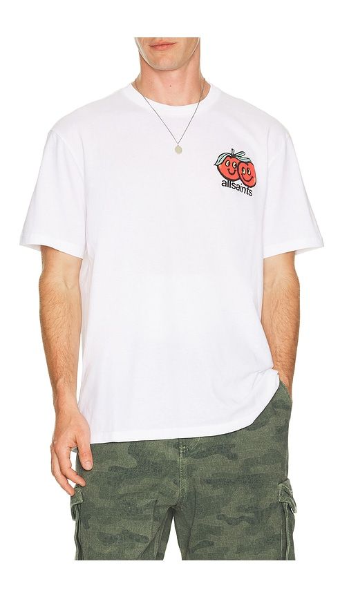 Mutal Tee in White. - size L (also in M, S, XL/1X) - ALLSAINTS - Modalova