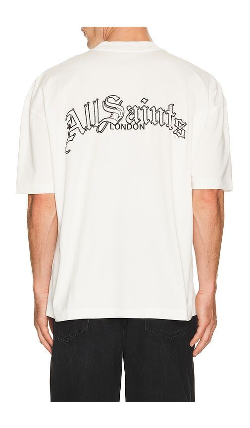 Descent Tee in White. - size L (also in S, XL/1X) - ALLSAINTS - Modalova