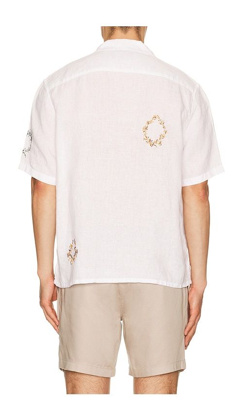Deck Shirt in White. - size L (also in M, XL/1X) - ALLSAINTS - Modalova