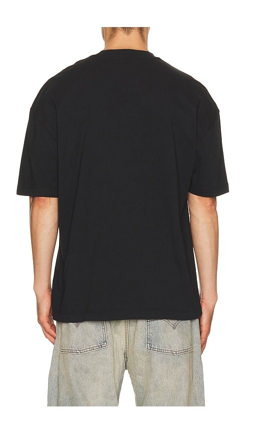 Mikro Crew Tee in Black. - size L (also in M, S) - ALLSAINTS - Modalova