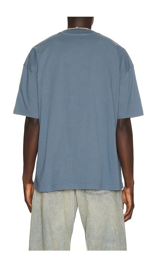 Biggy Crew Neck Tee in Blue. - size L (also in M, S, XL/1X) - ALLSAINTS - Modalova