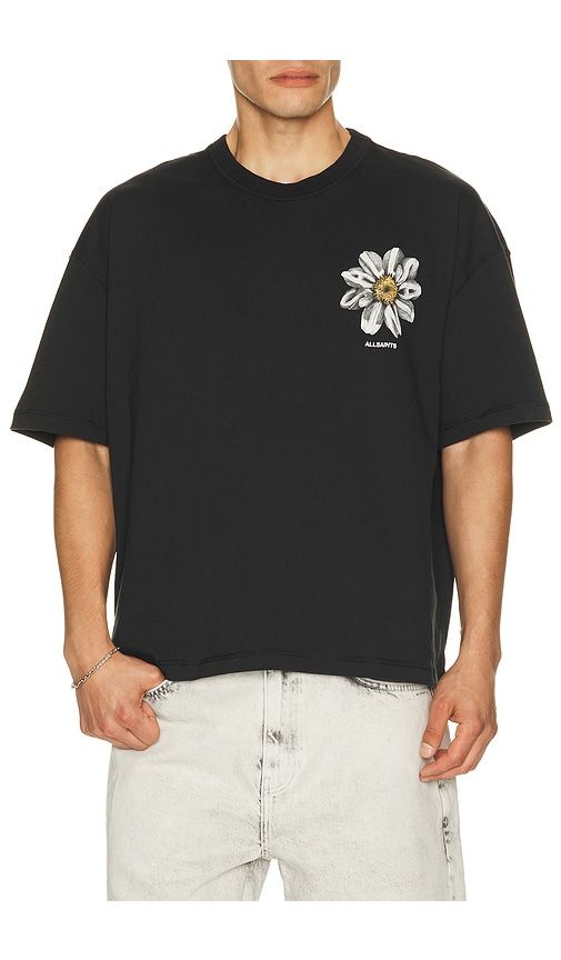 Petals Tee in Black. - size L (also in M, S, XL/1X) - ALLSAINTS - Modalova