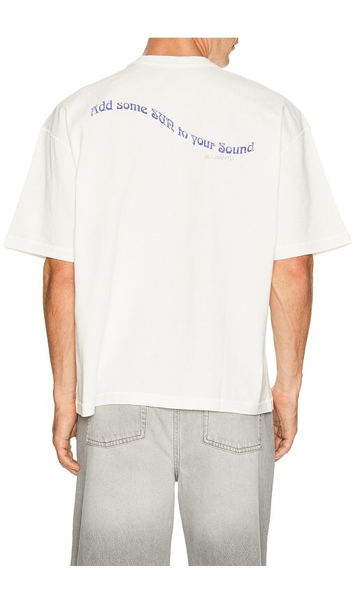 Spun Out Tee in White. - size L (also in M, S, XL/1X) - ALLSAINTS - Modalova