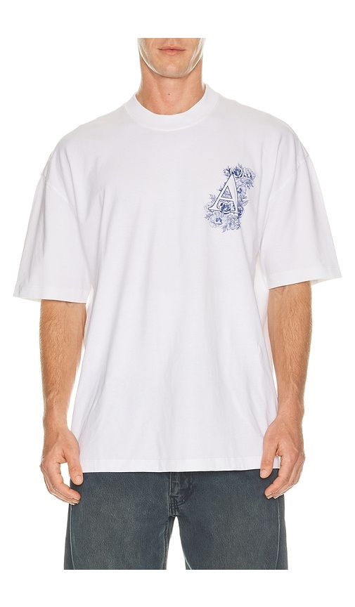 Anthos Short Sleeve Tee in White. - size L (also in M, S, XL/1X) - ALLSAINTS - Modalova