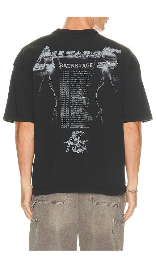 Iron Tiger Short Sleeve Tee in Black. - size L (also in M, S, XL/1X) - ALLSAINTS - Modalova