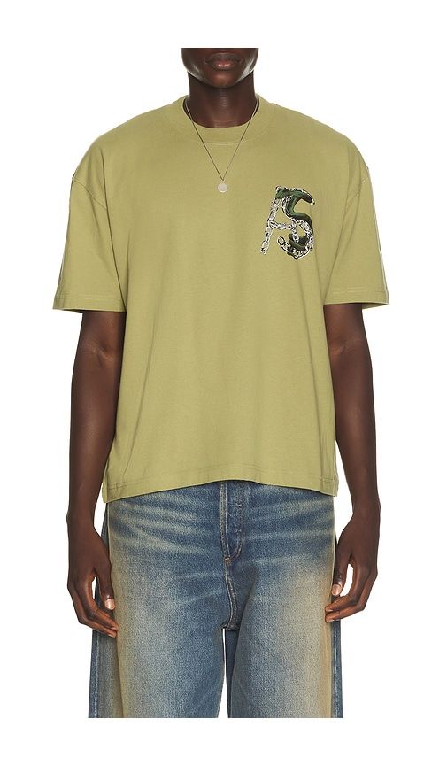 Linx Short Sleeve Tee in Green. - size M (also in S) - ALLSAINTS - Modalova