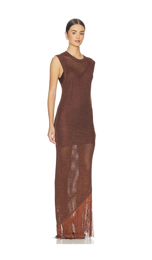 Jessie Dress in Brown. - size M (also in S, XS) - ALLSAINTS - Modalova
