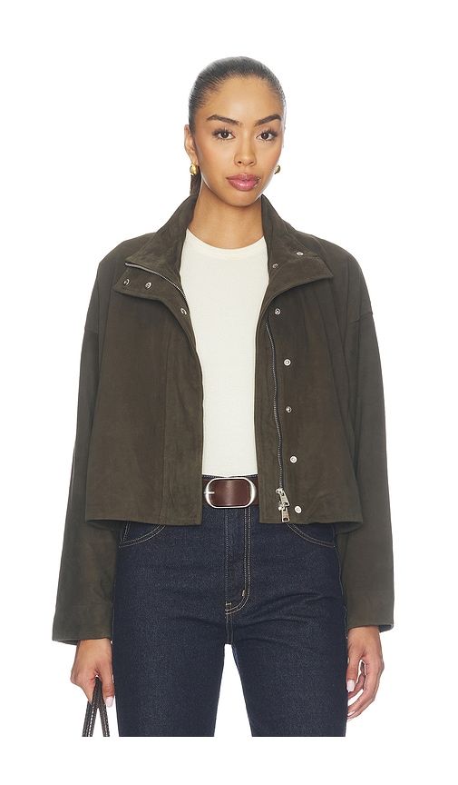 Ryder Suede Jacket in Brown. - size L (also in M, S) - ALLSAINTS - Modalova