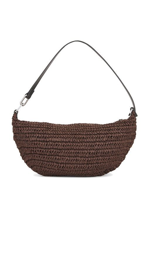 Luna Micro Paper Bag in Brown - ALLSAINTS - Modalova