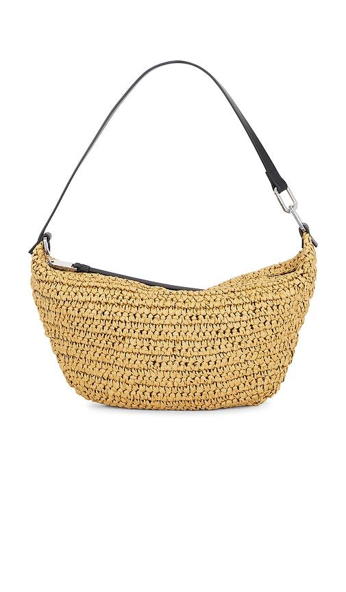 Luna Micro Paper Shoulder Bag in Neutral - ALLSAINTS - Modalova