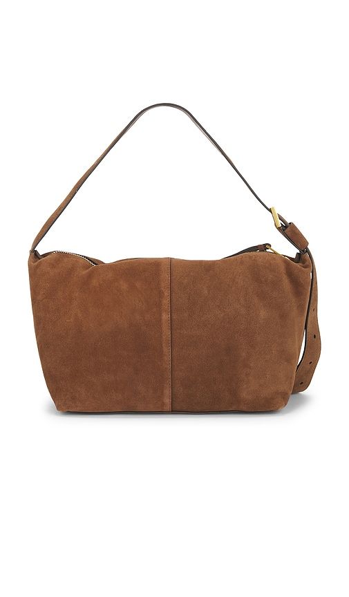 Jean Rey Suede Shoulder in Brown - ALLSAINTS - Modalova