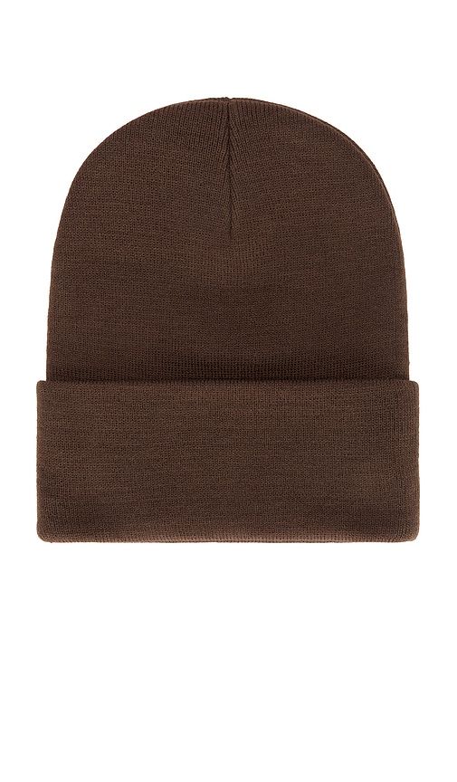 Essential Beanie in Brown - ALPHA INDUSTRIES - Modalova