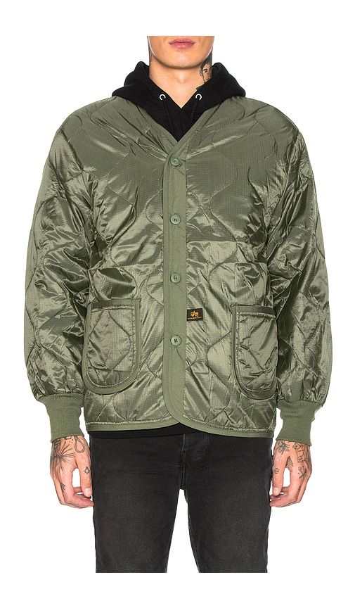 ALS/92 Liner in Green. - size L (also in , XL/1X, XS, XXL/2X) - ALPHA INDUSTRIES - Modalova