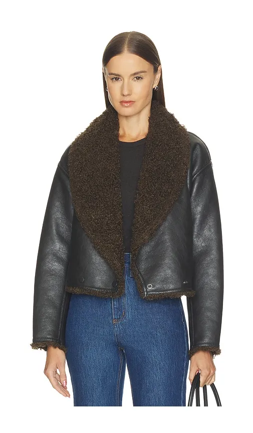 Stella Jacket in Chocolate. - size L (also in XS) - A.L.C. - Modalova