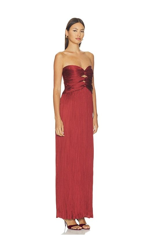 Brynn Dress in Brick. - size 0 (also in 10, 2, 4, 6, 8) - A.L.C. - Modalova