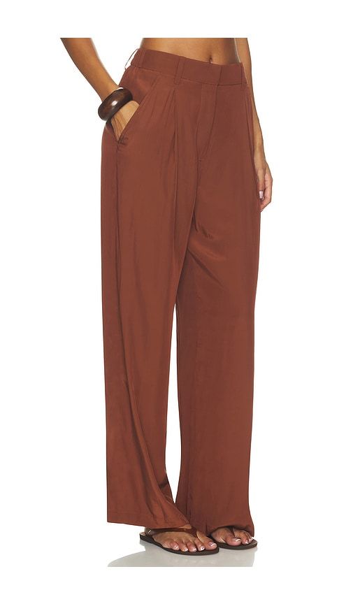 Winn Pant in Brown. - size 0 (also in 10, 2, 4, 6, 8) - A.L.C. - Modalova
